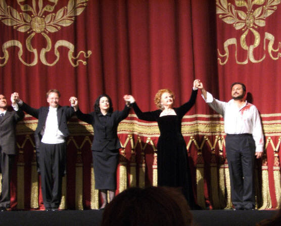Roberto Devereux curtain call